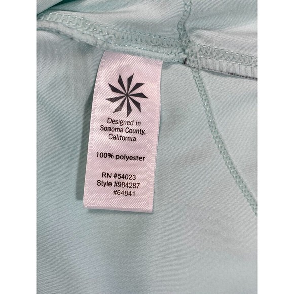 Athleta Record Breaker Womens Size Medium Mint Green Workout Yoga Tank Top - Picture 8 of 9